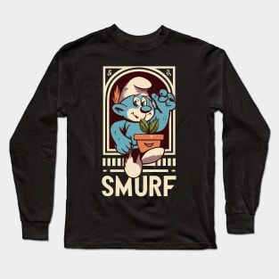 Smurf Cat - Blue Smurf Long Sleeve T-Shirt